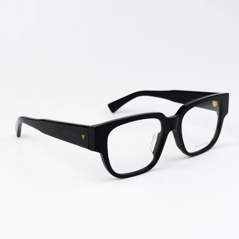 NEW Bottega Veneta BV1289O 001 Black Square Women Eyeglasses